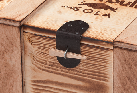 Rustikal Lederverschluss