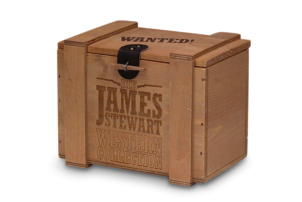 DVD-Box als Schatzkiste gebeizt mit Zierleisten