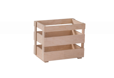 birch plywood slatted box without embossed printing