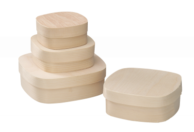 square chip tin in different sizes