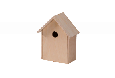 Vogelhaus klein aus Birkensperrholz