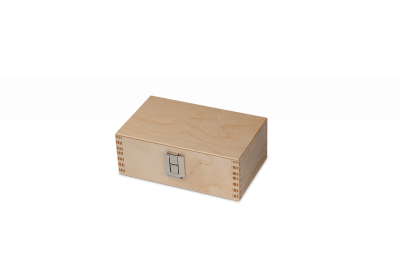 Werkzeugkiste für Bohrer aus Birke